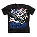 The Mountain Men's Eagle Talon Flag T-Shirt Black 2XL
