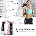LYOU Fitness Tracker, U5 Activity Tracker: Fitness Watch Smart Bluetooth Wristband with Sleep Monitor and Black Replacement Strap for Android or iOS ((Pink+Black(Strap)))