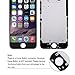 for iPhone 6(4.7”) Screen Replacement Black– Corepair Full Assembly Retina LCD Display Touch Digitizer with Front Camera, Earpiece, Proximity Sensor, Screen Protector, Repair Tools(iPhone 6 Black)
