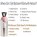 40inch Silver Foil 21 Helium Jumbo Digital Number Balloons, 21st Birthday Decoration for Girls or Boys, 21 Year Old Birthday Party Supplies (Number