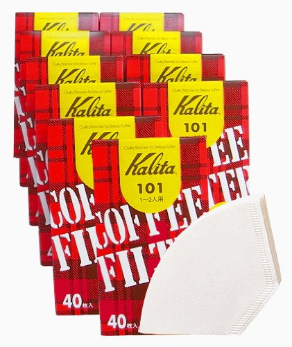 White 10 box set # 11037 [1-2] people for 40 pieces Kalita 101 filter paper coffee filter (japan import)