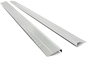 Auto Dynasty Pair 1/8 Inches Thick Steel Rocker Panel Compatible with Chevy Silverado GMC Sierra Extended Cab 99-07
