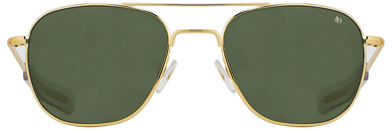 AO Original Pilot Sunglasses - SkyMaster Mirrored Lenses, Bayonet Temple, Classic Aviator Style - View #10