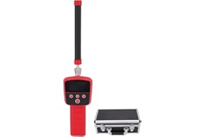 512HZ Pipe Locator Receiver, Underground Pipeline Tester Locator Sewer Inspection Receiver Portable Drain Sewer Locator Detec