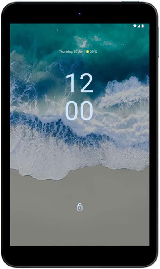 Nokia T10 Tablet 8 Inch Android 12 4GB RAM 64GB Storage US Version Ocean Blue
