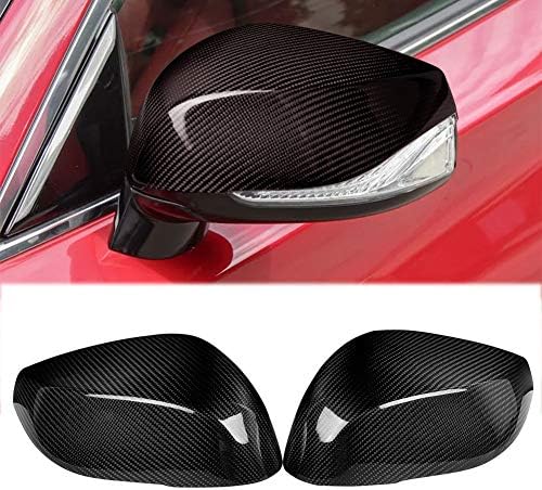 送料込衝撃価格 1ペア交換用車用 外装 エアロパーツ サイドミラーカバー カーボンファイバーサイドウィングミラーカバー B08jlv7y38 Q70 Q50l インフィニティq50 家電 カメラ パーツ 14 17 ミラー パーツ 部品 15 装飾 Q60 16 カーパーツ