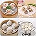 100 PCS Premium Perforated Parchment Paper, Air Fryer Liners, Nesohyy 9 inch Bamboo Steamer Liners, Non-stick Basket Mat, Perfect for 5.3 & 5.8 QT Air
