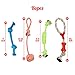 Dog ROPE Toys 10 Pack Gift Set + Free BONUS Bag – AGGRESSIVE CHEWERS NEARLY INDESTRUCTIBLE DOG TOYS Ropes with Knots Bones Balls Frisbee Chew Squeak Plush Duck Toy