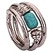 YAZILIND Jewelry Vintage Twisted Rimous Alloy Arm Bangle Bracelet for Women