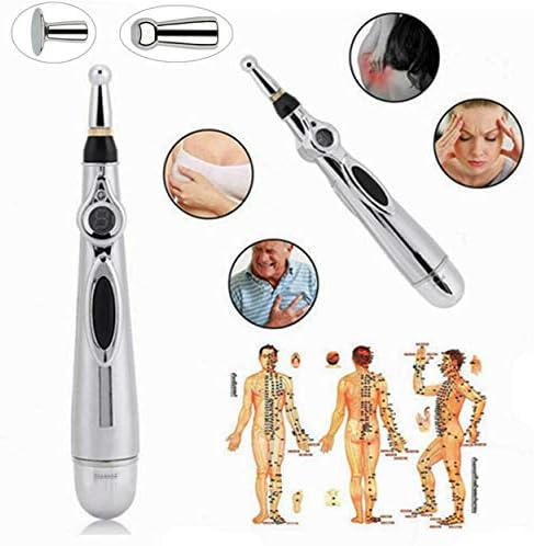 SABADIVA Electronic Acupuncture Pen Massage Pen Laser Pen Electronic Accupunture Pen Accupuncture Pens Electro Pen Laser Therapy