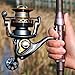 Sougayilang Fishing Reel Spinning Big Spool 13+1BB FDDL 4000 -7000 Series Long Shot Saltwater Surfcasting Fishing Reels