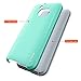 HTC 10 Case, Vakoo [Heavy Duty][ Drop Protection] Dual Layer TPU and PC Back Cell Phone Case for HTC 10 Smartphone (Mint Green)