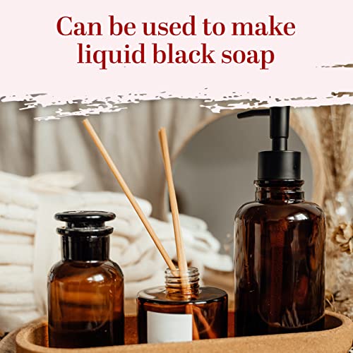 Better Shea Butter African Black Soap Body and Face Wash Raw