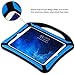 Vakoo iPad Mini 4 Case, iPad Mini 4 Kids Proof Shockproof Drops Protection Soft Silicone Heavy Duty Handle Cover Case for Apple iPad Mini 4, Black/Blue