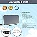 Digital Livewave TV Antenna for Indoor - HDTV Antenna with Amplifier Signal Booster for 4K HD Local Channels with Coaxial Cable Ultra High Definition TVs,Amplified 120 Mile Range Ultra 4K TV Antennas