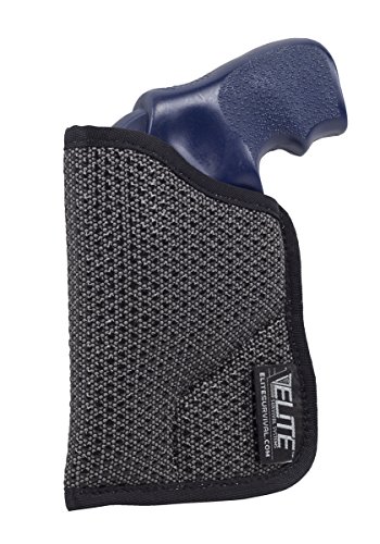 Elite Survival Systems Mainstay Clipless IWB/Pocket Holster Size 1 fits 2" J Frame Revolver