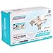 AICase Cheerson CX-10WD-TX Mini Drone WiFi FPV Remote Control Helicpoter Quadcopter with HD Camera 4CH 2.4GHz 6-axis Gyro Nano Altitude Hold Aircraft Multi-Color LED Light One Key Take Off/Landing