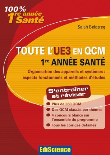 Toute l'UE3 en QCM