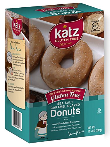 image for Katz Gluten Free Donut Variety Pack, 1 Powdered, 1 Cinnamon, 1 Chocola
