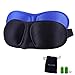 Sleep Mask Eye Mask For Sleeping, 3D Sleeping Mask With 2 Pack, Best Cover For Nap Or Travel, Comes In A Carry Pouch, Includes Ear Plugs, Travel Pouch For Men, Women, Kids