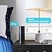WiFi Smart Power Strip Surge Protector Extension with 4 Individual Control Smart Plugs and 4 USB Ports and 5.9ft Long Extension Cord, Smart Life APP Work with Alexa & Google Assistant