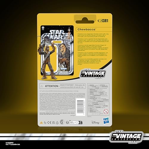 Star Wars The Vintage Collection Chewbacca, Neue Hoffnung Premium Action-Figur (9,5 cm) 9