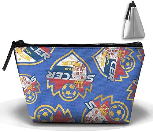 NCK BAG Soccer Match 2018 Serbia Lover 3D Print Women Fashion Trapezoid Receive Bags Travel Bags