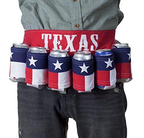 Novelty Beverage Holder Beer Belt (Texas)