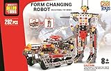 TOY-ROBOT/TANK TRANSFORM METAL EDUCATIONAL BUILDER
