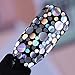 BORN PRETTY 1.5g Holographic Silver Nail Flakies Mixed Size Round Nail Sequins Glitter Paillette 2 Colors
