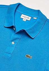 Lacoste Men's Classic Pique Slim Fit Short Sleeve