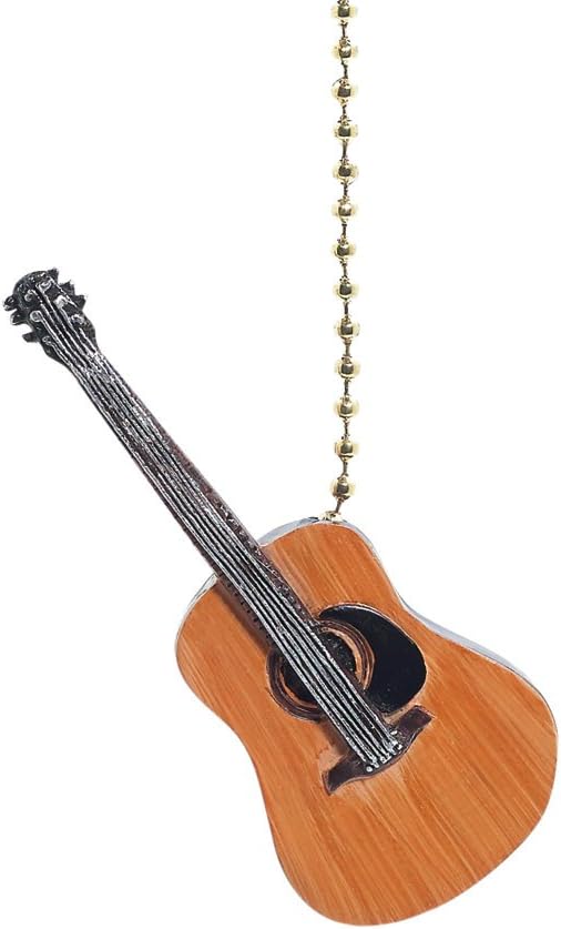 Acoustic Guitar Fan Pull Decorative Light Chain Amazon Com