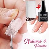 Magical Nail Extension Silk Fiberglass,Nail Care Fiberglass Silk Nails Wrap Stickers for Gel Extension Nail Art Tools