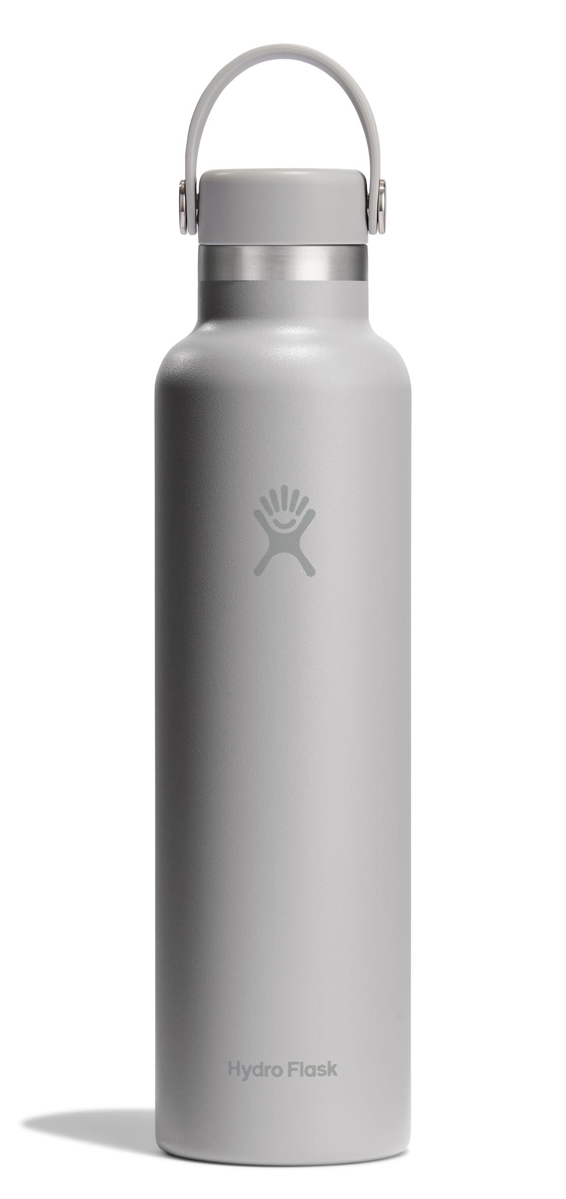 Hydro Flask Water Bottle - Insulated Stainless Steel - Non Spill, Leakproof in 24 Oz Birch Gray Image