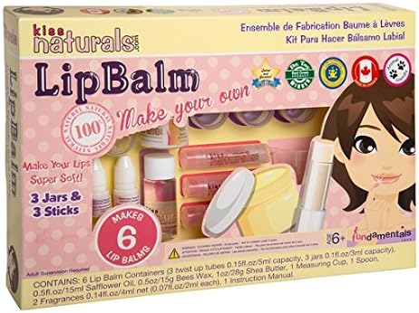 Fundamentals Toys Kiss Naturals DIY Lip Balm Making Kit by Cyanee
