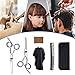 Hair Cutting Scissors Professional Barber Shears Thinning Scissors Super Sharp Stainless Steel Hairdressing Scissors Set for Barber Salon and Home Use…