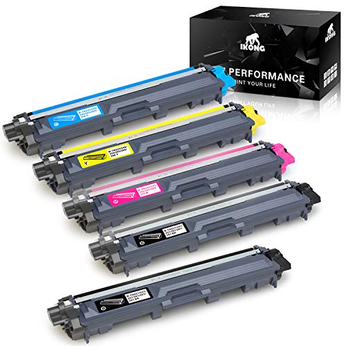 IKONG Compatible Toner Cartridge Replacement for Brother TN221 TN225 B-TN221 B-TN225 Work with Brother MFC-9130CW HL-3170CDW MFC-9330CDW HL-3140CW MFC-9340CDW HL-3180CDW HL-3150CDN Printer