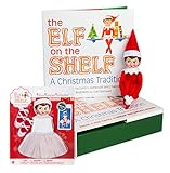 The Elf on the Shelf: A Christmas Tradition - Blue Eyed North Pole Elf Girl with Twinkle Toes Tutu Skirt