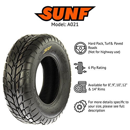 SunF 25x1012 25x10x12 Hardpack Race Sport ATV UTV Tire 6 PR A021 SET Of 4 on Galleon Philippines