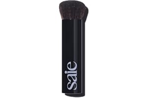 Saie The Base Brush - Ultra-Soft Foundation Brush for Liquid Makeup - Dense Complexion + Blending Brush with Cruelty-Free, Synthetic Bristles (1 Count)