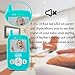 Baby Monitor - Baby Camera - Old Baby Monitor - Wireless Video Baby Monitor Camera with Lights Color - Display Infant Baby Monitor with Night Vision - Temperature Sensor - Two Way Talkback Lullabies