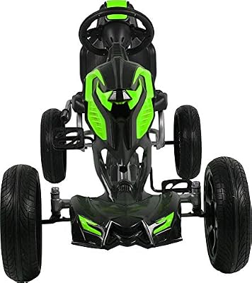 Kids Giant Pedal Powered Go Kart Outdoor Racing Ride Toy Bike