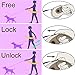 COMSUN Small Retractable Dog Leashes