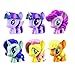 My Little Pony Friendship Is Magic Fash'ems Series 1 Value Pack Toy Figure Set of 6
