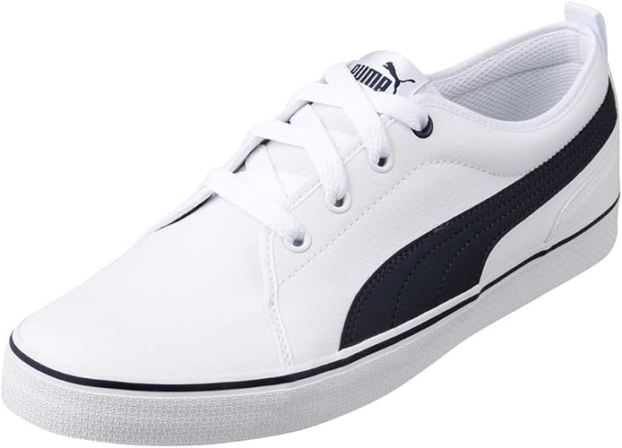 Amazon プーマ 04 ホワイト ネイビー 27 0cm Puma プーマ スニーカー