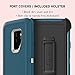 OtterBox DEFENDER SERIES SCREENLESS Case for Samsung Galaxy S9+ - Frustration Free Packaging - BIG SUR (PALE BEIGE/CORSAIR)
