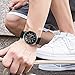 Compatible Samsung Gear S3 Frontier/Samsung Galaxy Watch 46mm Bands,22mm Silicone Breathable Replacement Strap Quick-Release Pin for Gear S3 Frontier Smart Watch (Black)