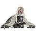 Halloween Haunters Animated Moving Skeleton Groundbreaker Zombie Graveyard Prop Decoration with LED Light-up Bloodshot Eyes - Speaks Scary Howls and Thunders - Haunted House Cemetery Tombstone Display