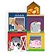 Friendly Farm Match 'n Stack Nesting Blocks | 5 Barnyard Pals & Stackable Home Boxes | Wooden Animals Fit into Colorful Cube Shapes | Includes Chicken, Cow, Pig, Horse, and Rabbit | Classic Kids Toy