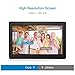 Pipishell 8 Inch Digital Photo Frame - IPS Display, Auto-Rotate, Remote Control - Mix Photos and Videos in The Same Slideshow, Support Thumb USB Drive, SD/MMC/MS Card